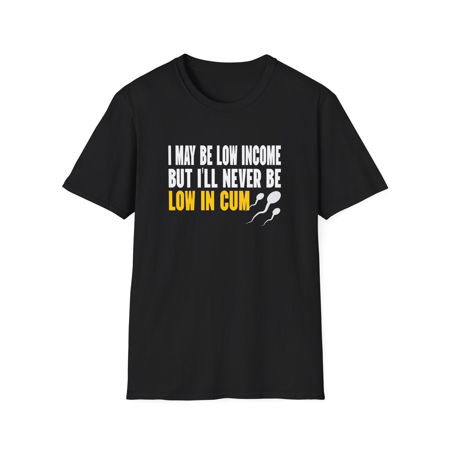 I May Be Low Income But I'll Never Be Low in Cum